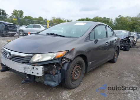 2012 Honda Civic Lx from USA, damaged, VIN 19XFB2F54CE017012